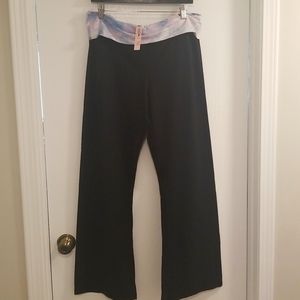 VS flare leg tights foldover XL NWT